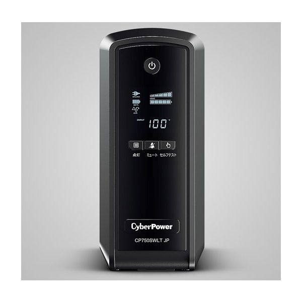 サイバーパワー UPS(無停電電源装置） CR750 （750VA/525W） CP750SWLT JP 1台（直送品）