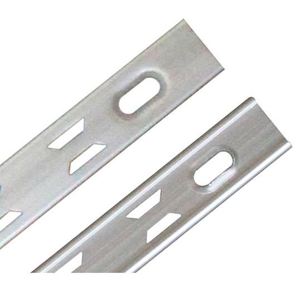 建築金物】ハイロジック アルミ棚柱 リーフ棚柱 1820mm シルバー
