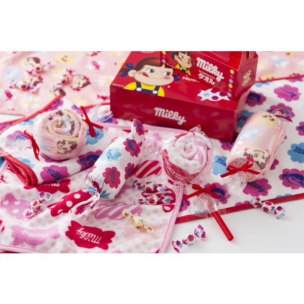 milky キッズ向けギフト】 やわらかマイクロウォッシュタオル PK1051 1