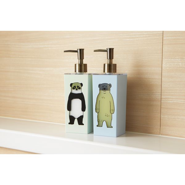 FUJIEI ソープディスペンサー アニマル Polar Bear 3個セット FUJIEI ソープディスペンサー アニマル Polar Bear 3個セット