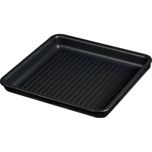 YAMAZEN 2枚組ホットプレート 深型+波型プレート YHC-W600（S