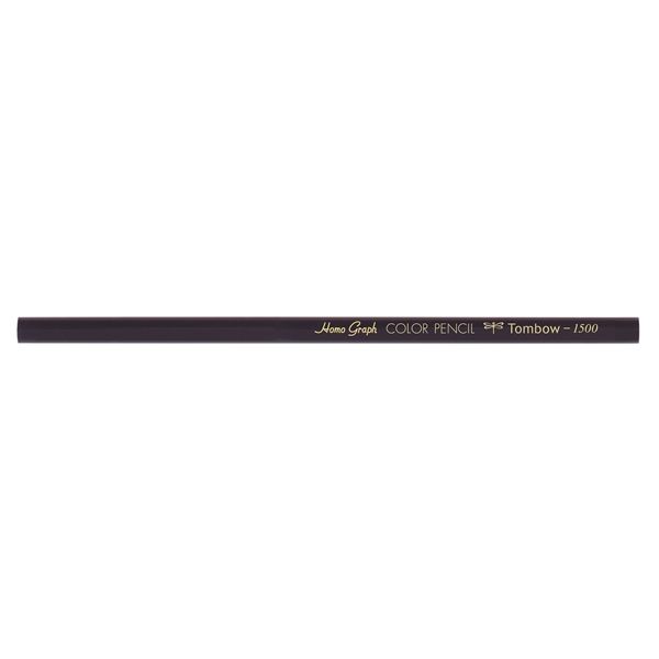 トンボ鉛筆 色鉛筆 単色 紫 12本入 1500-18 1ダース - アスクル