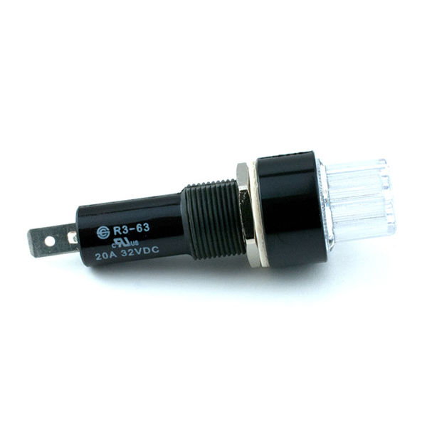 【新品未開封・送料無料】 アズワン 防水型ヒューズホルダー(LED付) R3-63 1個 63-3055-69 電設
