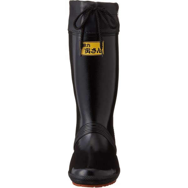 親方寅さんブーツカバー付 27cm 黒 福山ゴム工業（直送品） - アスクル