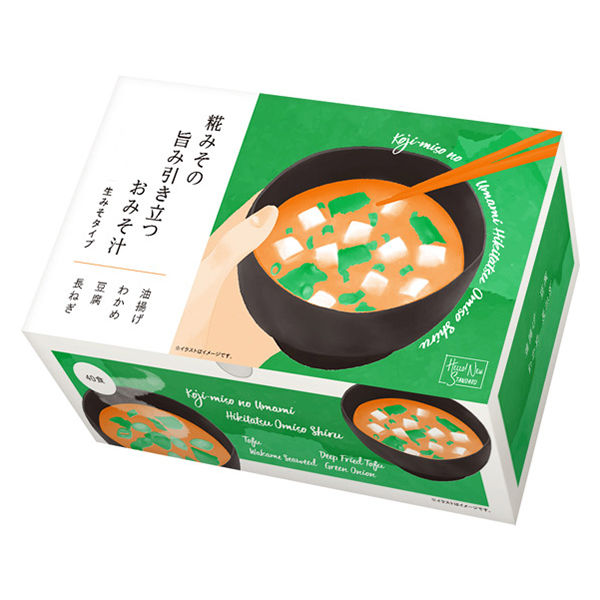 ひかり味噌 糀みその旨み引き立つおみそ汁 ー4種の具材ー 1