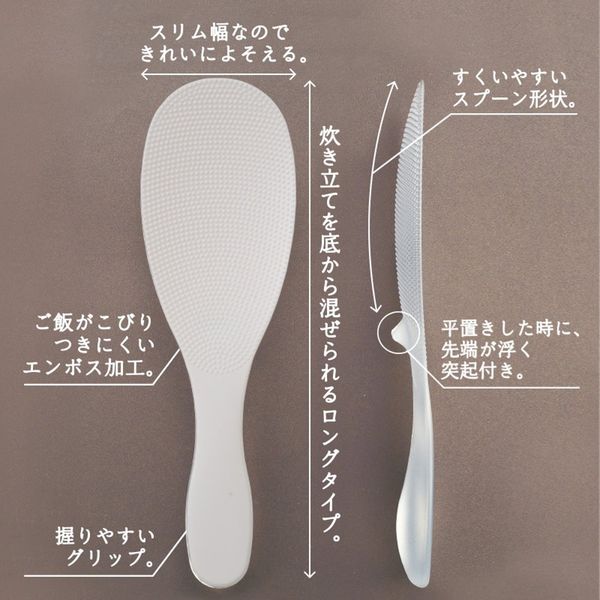 しゃもじま Amazon｜マーナ (marna) 極しゃもじ ホワイト (小/杓文字/日本製