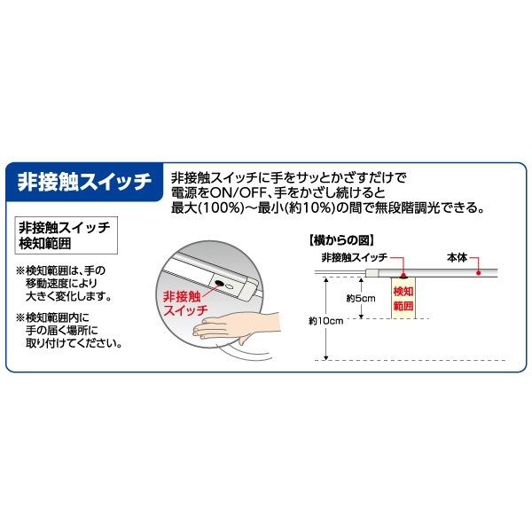 エスコ AC100V/14.5W 照明灯/LED EA815LK-2A 1個（直送品） - アスクル