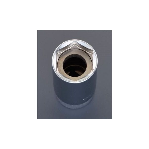 エスコ 1/2”DR/ 18mm プラグソケット(マグネット付・六角