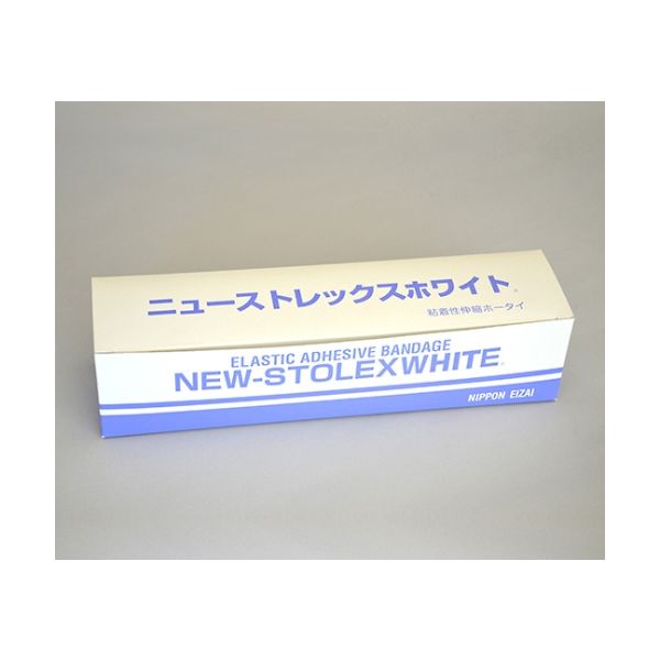 日本衛材 ニューストレックス(粘着性伸縮包帯) ホワイト 4号