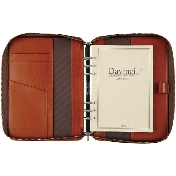 Davinci レザーリングファイル ブラウン