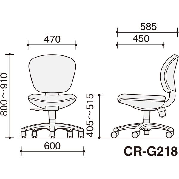 組立設置込】コクヨ レグノ2 セパレートタイプ 肘なし ミディアム