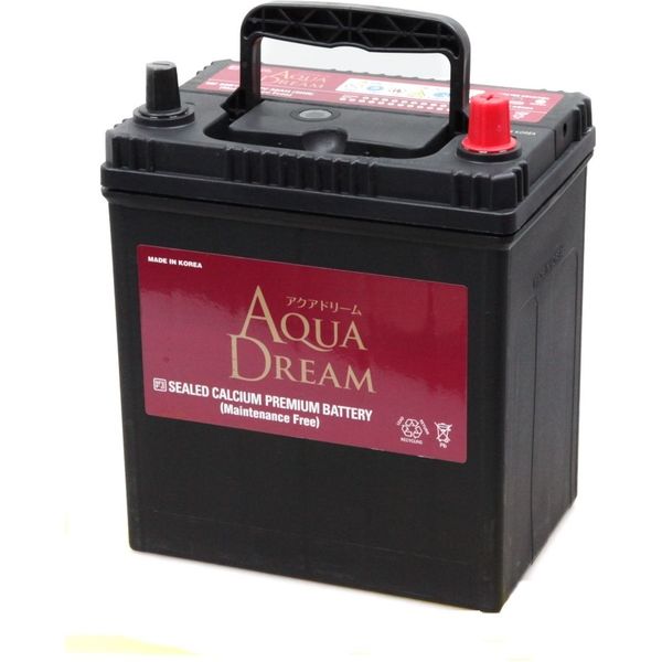 【カー用品】AQUA DREAM（アクアドリーム） 国産車用バッテリー充電制御車対応 AD-MF 55B19L 1個（直送品）