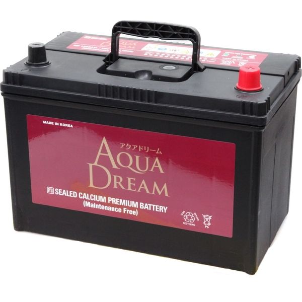 カー用品】AQUA DREAM（アクアドリーム） 国産車用バッテリー充電制御車対応 AD-MF 130D31L 1個（直送品） - アスクル