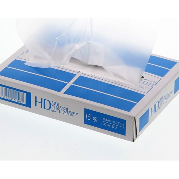ナニワ紙工 HDティシュー6号 006777103 1セット(1000枚入×20束