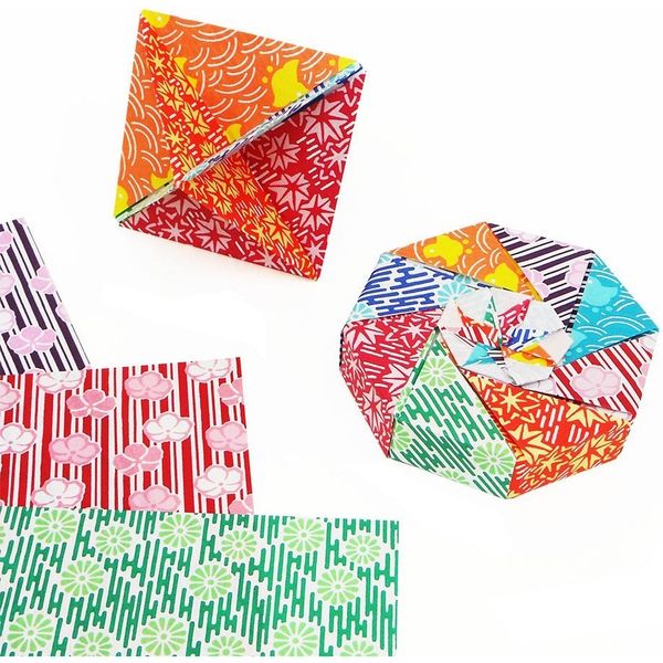 江戸千代紙 小切 10枚 No.30 千鳥(赤) 37.5×30cm ED-No.30 10冊 エヒメ