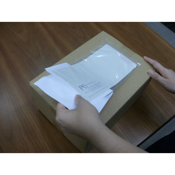 パピルスカンパニー セキュリティテープ付デリバリーパック　長3封筒サイズ用　145x275ｍｍ　300枚入 PA-503SE