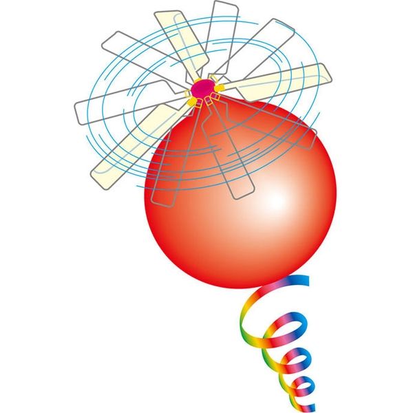 トーヨー ヘリコプターふうせん キッズランド 200257 1セット(10