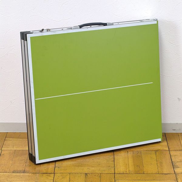 スパイス バカンス バイカラー キャリー卓球台セット ピンク×イエロー