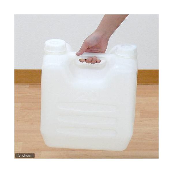 リーフ ポリタンク 水缶 20リットル用 2250000867556 1個（直送品