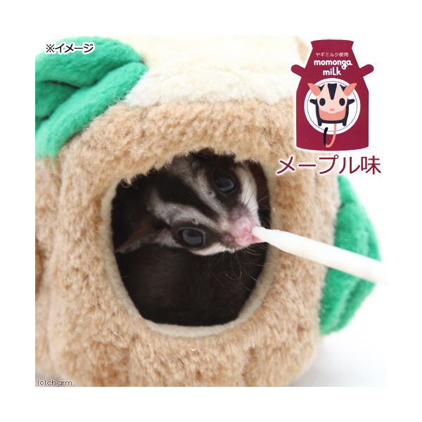 ミルミル様 リーフ モモンガのミルク メープル味 100g 高級ヤギミルク使用