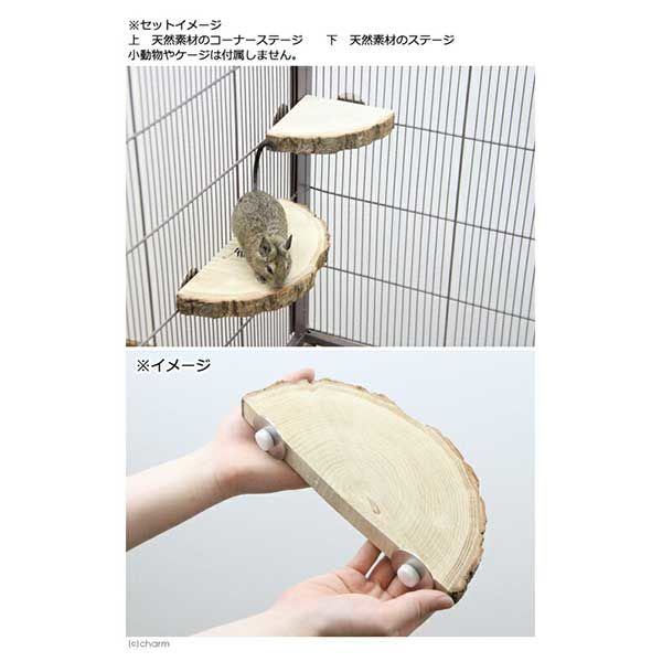 リーフ 天然素材のステージ 国産くりの木 かじっても安心 かじり木