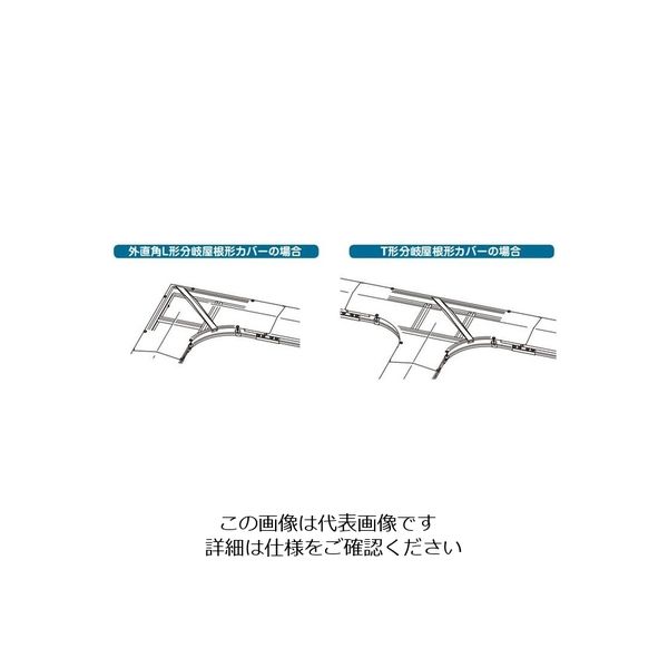 ネグロス電工 屋根形カバーたわみ防止具SD SDCVJ30Y 1個（直送品