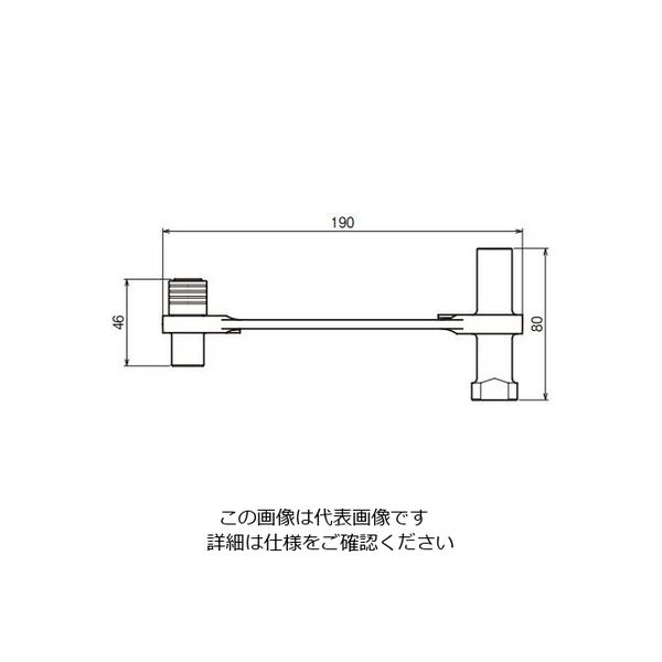 ネグロス電工 ラチェットメガネレンチ MAK1017HG 1個（直送品） - アスクル