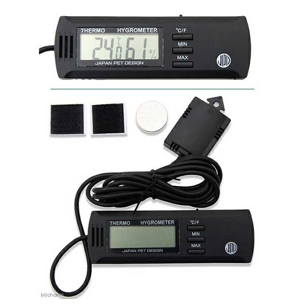 日本動物薬品 ニチドウ 爬虫類・テラリウム用 マルチ湿・温度計