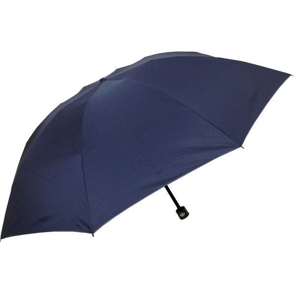 共栄工業 70cm 大判 折りたたみ傘 紺 18126 1セット(6本)（直送品