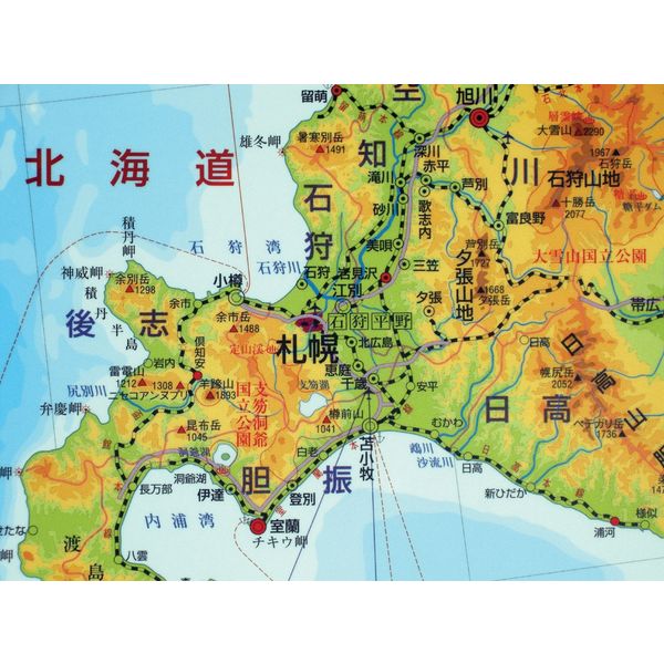 【社会科・地図教材】中判日本全図 全教図 1本（直送品）