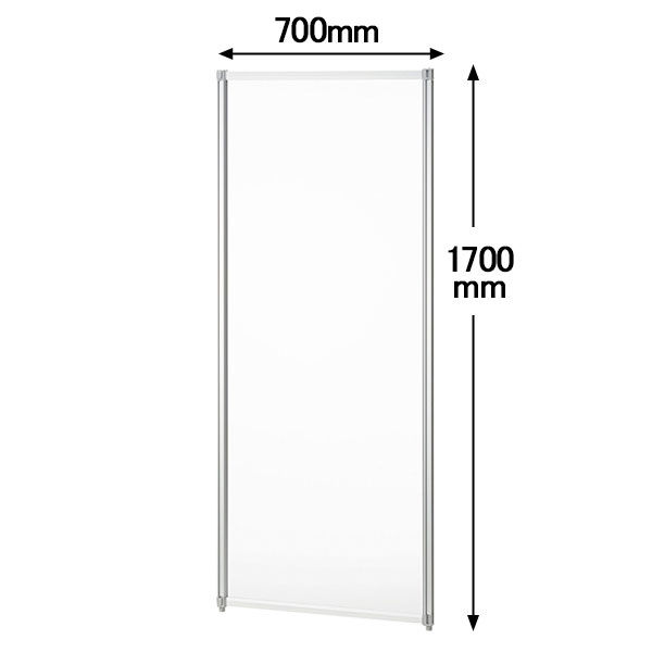トーカイスクリーン EGシンプルパネル パーテーション クリアタイプ