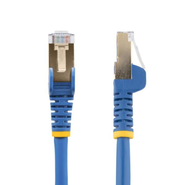 LANケーブル 10m Cat6a ブルー 6ASPAT10MBL 1個 StarTech.com