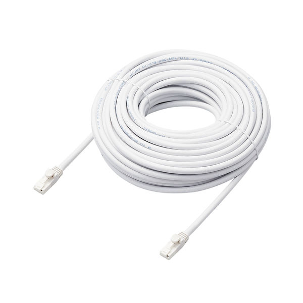 エレコム RoHS CAT6 爪折れ防止 LANケーブル 20m/簡易パッケージ