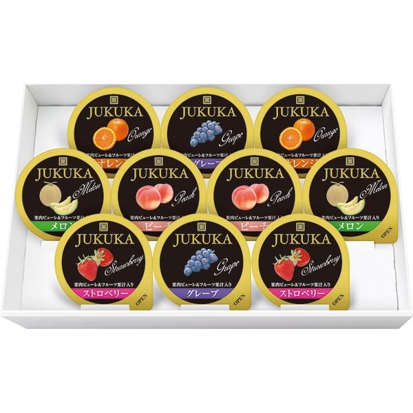 ギフト・12箱セット】金澤兼六製菓 熟果ゼリーギフト JK-10R