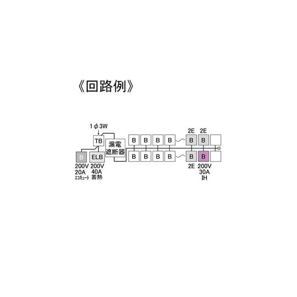 テンパール工業 オール電化対応住宅盤扉付L無 MAG34102IB2E4 1個（直送