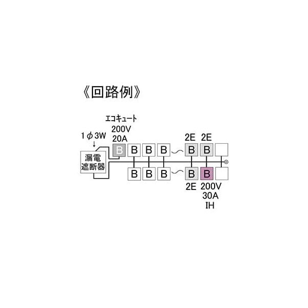 テンパール工業 オール電化対応住宅盤扉付L無 MAG36102IC2 1個（直送品） - アスクル