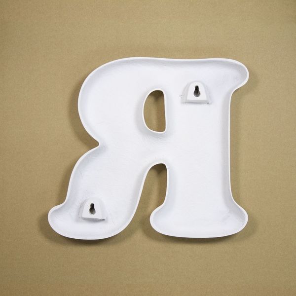 インテリア・おしゃれ・雑貨】みはし アルファベットオブジェ R 強化