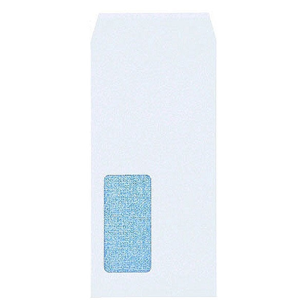 今村紙工 透けない窓付き封筒 長3 白ケント MD-02 100枚(20枚入 今村紙工 透けない窓付き封筒 長3 白ケント MD-02 100枚(20枚入