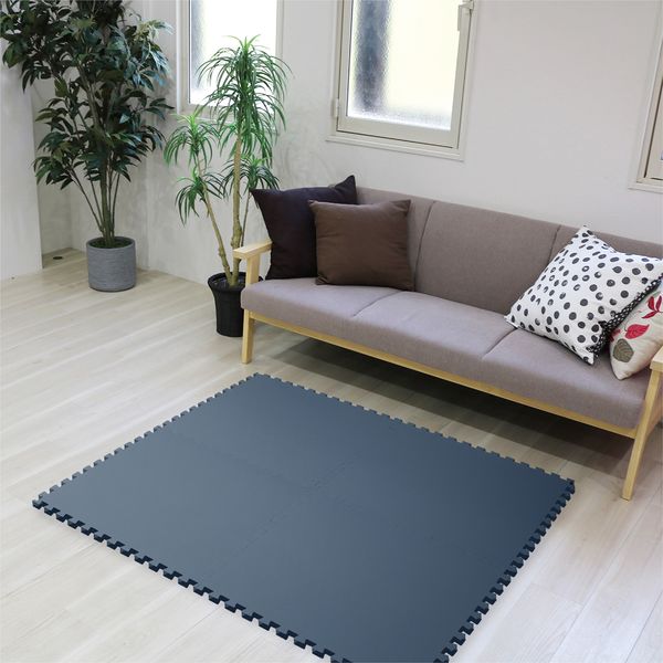 明和グラビア ジョイントマット 60×60×厚み1.2cm ダークブルー