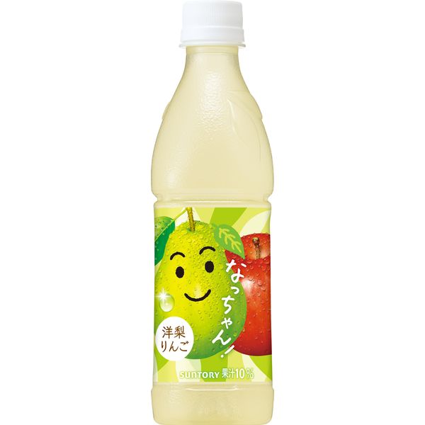 サントリー なっちゃん 洋梨りんご（冷凍兼用）425ml 1箱（24本