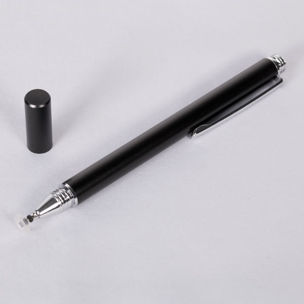 タッチペン 丸型ヘッド静電式 スマートフォン・タブレット用タッチペン OWL-TPSE01-BK ブラック 1本 オウルテック