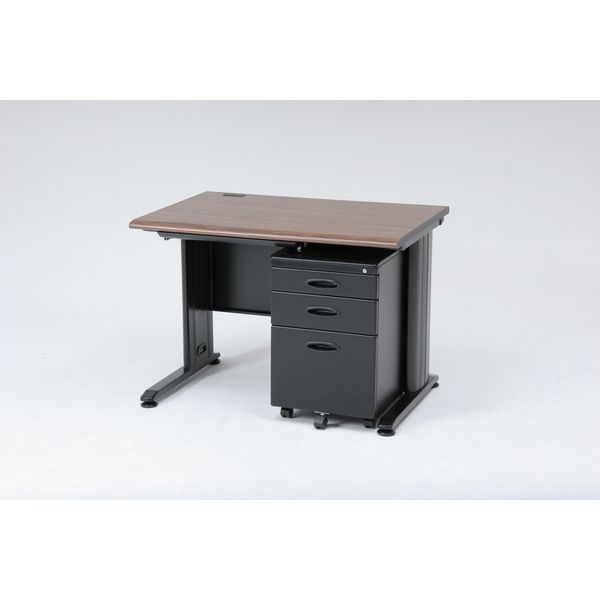 不二貿易 平机 #KH100 幅1000×奥行700×高さ700mm ブラウン 79612 1台