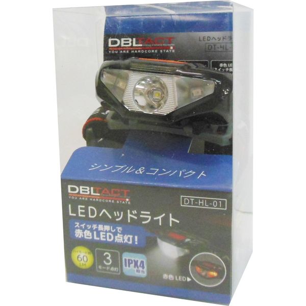三共コーポレーション DT LEDヘッドライト #181911 DT-HL-01 1個 三共コーポレーション DT LEDヘッドライト #181911 DT-HL-01 1個