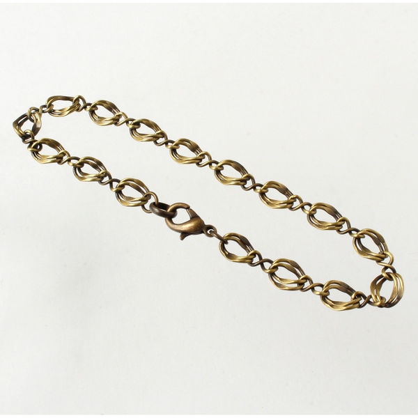 日本紐釦貿易 バッグチャーム用チェーン 全長18cm 2本