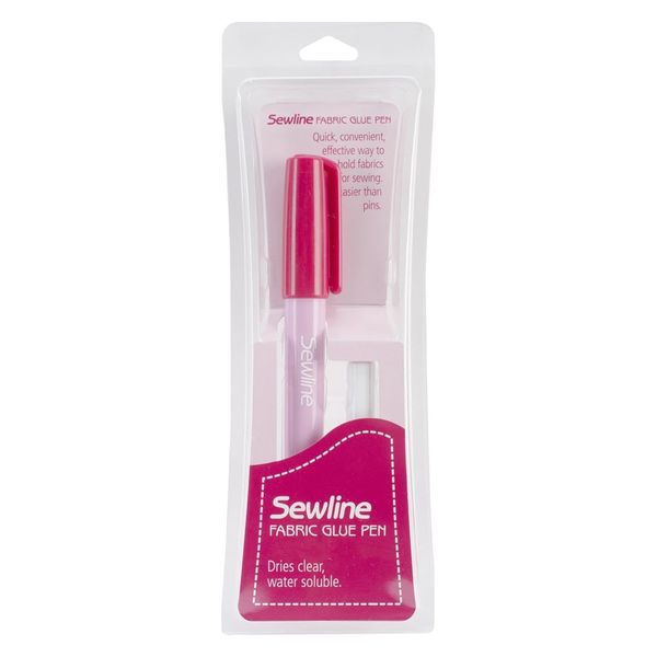 金亀糸業 Sewline ソーライン スティックのり 青 SEW50012