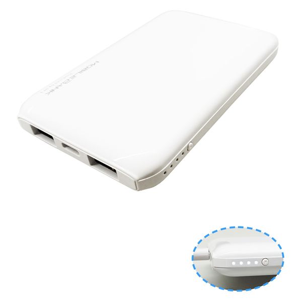 モバイルバッテリー　薄型　5000m Ah まとめ売り エアージェイ モバイルバッテリーSlim & Compact 5000mA WH MB