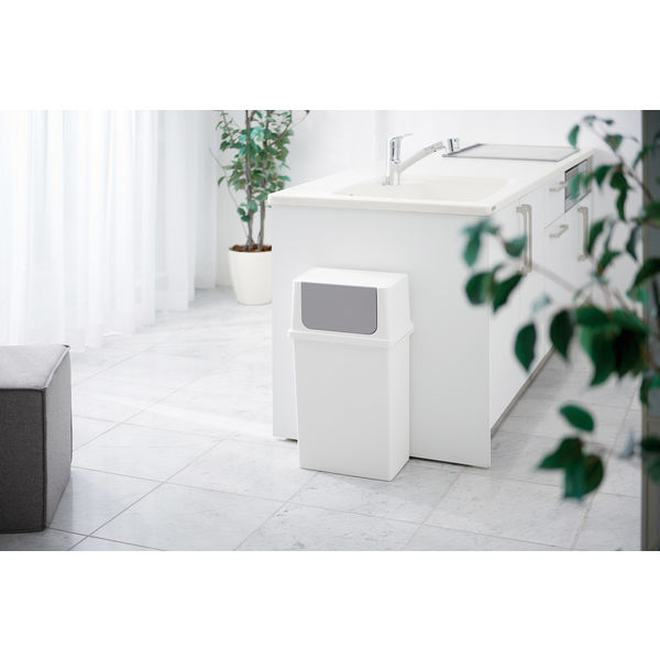 吉川国工業所 フロントオープントラッシュビン 25ワイド LBD-10 ゴミ箱