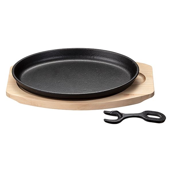 【買い最安】イシガキ　ステーキ皿　鉄板　長方形　8枚セット 調理器具