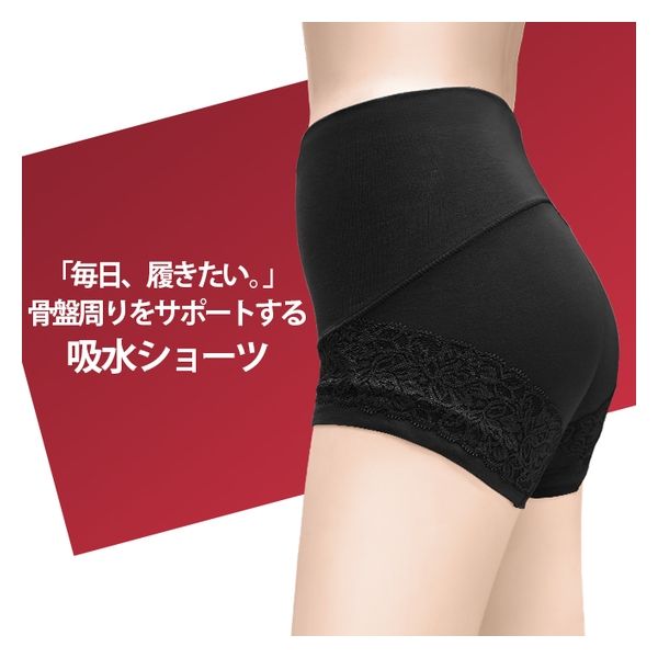 レディーステーピングサポーター１足組と吸水パンツLサイズ2枚組2セット✕3セット santelabo_h0290002set