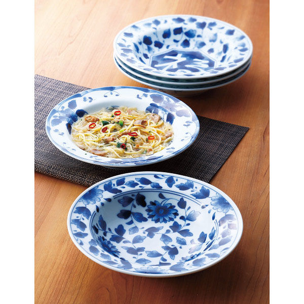 東秀陶器 藍凛堂 スープパスタセット 23-8967-729 1箱（直送品